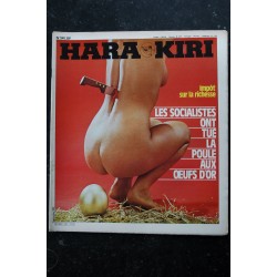 HARA KIRI 241 SEPTEMBRE 1981 Les Socialistes... COPI CHORON WOLINSKI HUGOT KEISER