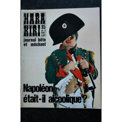 HARA KIRI 095 AOUT 1969 WOLINSKI CABU CHORON REISER HOPF GEBE  Août 1969