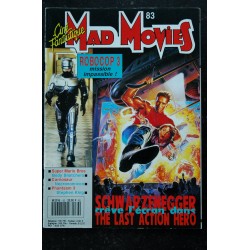Ciné Fantastique MAD MOVIES  n° 83  * 1993 * SCHWARZENEGGER  ROBOCOP 3