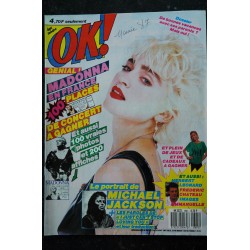 OK ! âge tendre 605 17 AOUT 1987 COVER MADONNA EN FRANCE