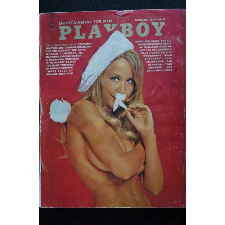 PLAYBOY US 1970 12 INTERVIEW ROBERT GRAVES CAROL IMHOF PAULA PRITCHETT MODEL HAUTE-COUTURE