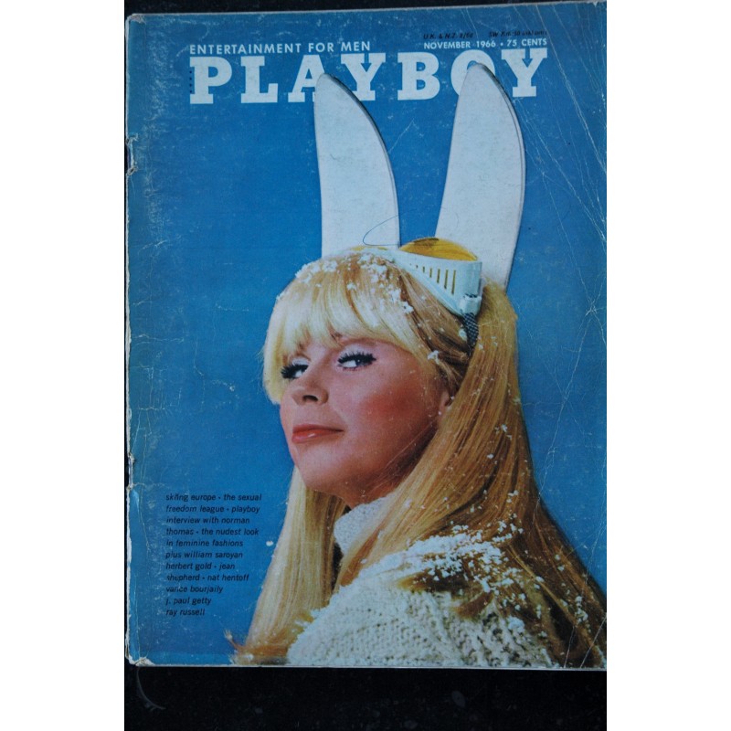 PLAYBOY US 1966 11 NOVEMBER INTERVIEW NORMAN THOMAS THE HISTORY OF SEX IN CINEMA PLAYMATE LISA BAKER BILL FIGGE