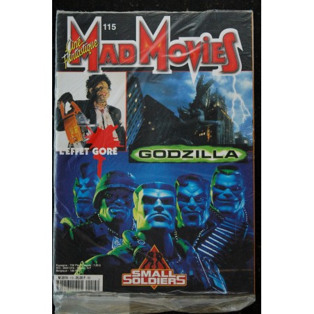 Ciné Fantastique MAD MOVIES  n°114  * 1998 *  SCREAM 2  La nuit du masque Wes Craven    X the FILES