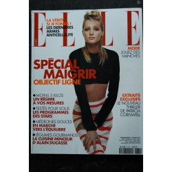 ELLE 2984 10 mars 2003  Patrick Bruel cover + 4 pages - Jennifer LOPEZ - Sylvie TESTUD - Javier Bardem - 198 pages