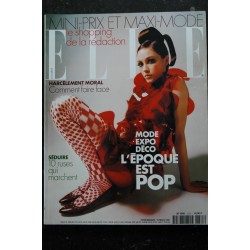 ELLE 2880 12 mars 2001 cover SHARON - Jackie KENNEDY Jennifer LOPEZ Melanie GRIFFITH - 252 pages