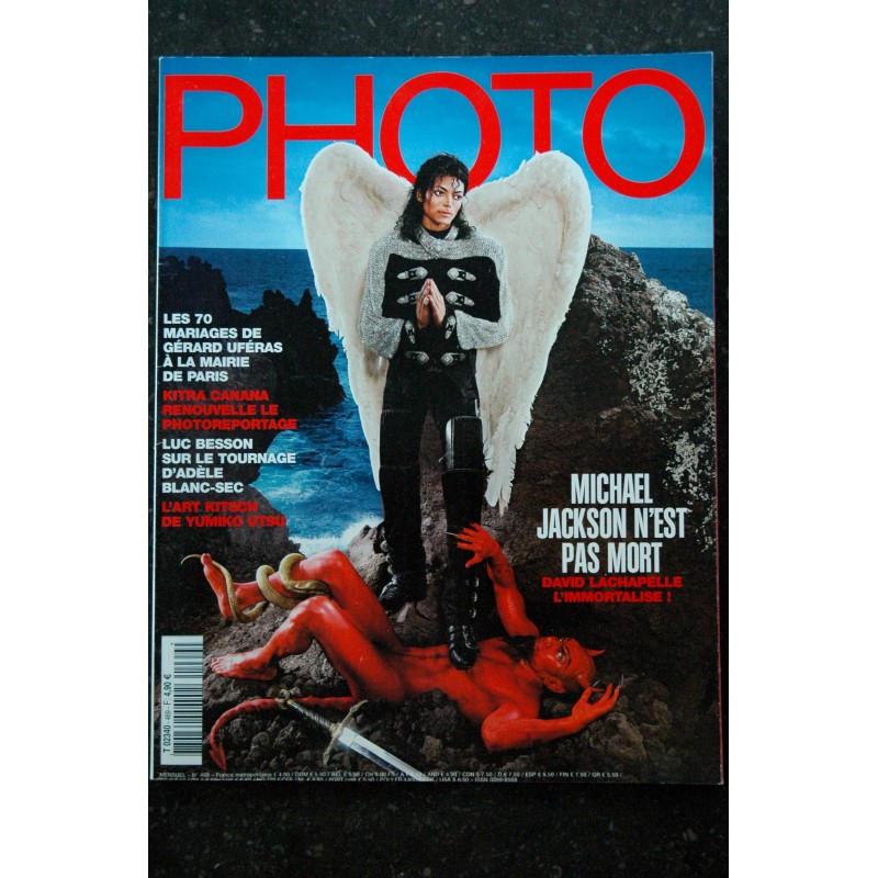 PHOTO 469 DAVID LACHAPELLE MICHAEL JACKSON KITRA CAHANA A RAINBOWLAND MADONNA