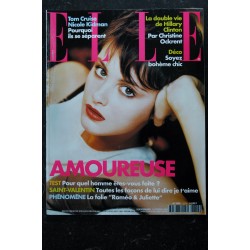 ELLE 2875  05 février 2001 cover MARIA - Dominique GILLOT Charlotte RAMPLING Christina RICCI Mode DENIM  - 148 pages