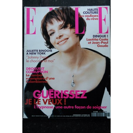 ELLE 2876 12 février 2001 cover Trish GOFF - Tom CRUISE Nicole KIDMAN Elsa ZYLBERSTEIN Judith GODRECHE - 152 pages ELLE 2876 12 février 2001 cover Trish GOFF - Tom CRUISE Nicole KIDMAN Elsa ZYLBERSTEIN Judith GODRECHE - 152 pages