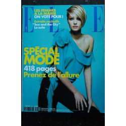 ELLE 2876  12 février 2001 cover Trish GOFF - Tom CRUISE Nicole KIDMAN Elsa ZYLBERSTEIN Judith GODRECHE  - 152 pages