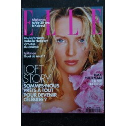 ELLE 2890  21 mai 2001 cover Isabelle ADJANI + 6 p. - Minette Walters DELANOE CASTELBAJAC Laroche -Joubert  - 250 pages