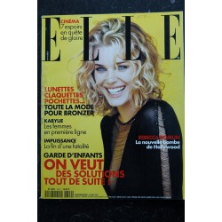 ELLE 2891  28 mai 2001 cover Uma THURMAN + 6 p. - 20 ans à Kaboul Lolo FERRARI Loft Story KENZA Monica LEWINSKY  - 220 pages