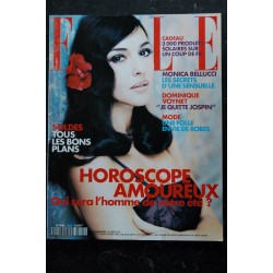 ELLE 2894  18 juin 2001 cover OLGA - Angelina JOLIE 6p. Richard Serra Madonna Groult  - 202 pages