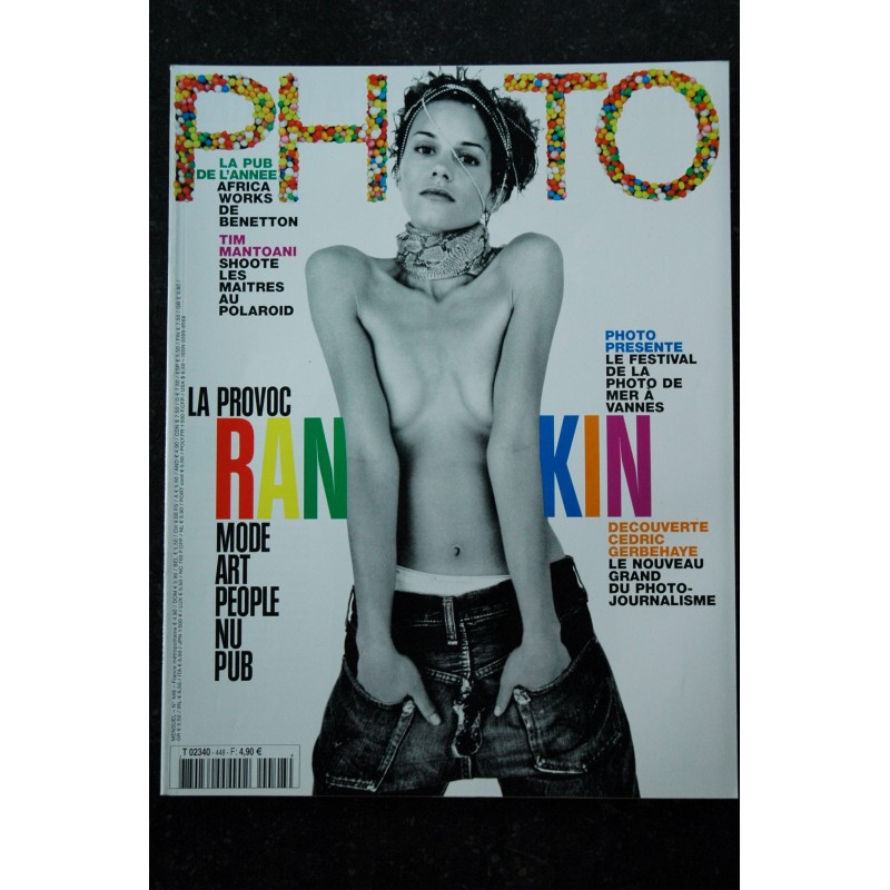 PHOTO 448 RANKIN TUULI DESHABILLEE EROTIQUE PUB MODE ART PROVOCATION C.GERBEHAYE