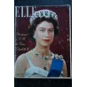 ELLE   587  25 mars 1957  ELIZABETH II Cover + 8p. - Les amours d'Alexande DUMAS fils    - 132 pages FASHION VINTAGE