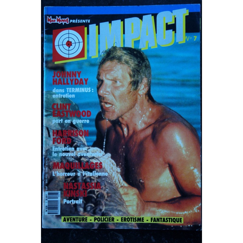 MAD MOVIES présente IMPACT n°  6 * 1986 *  Le jour des morts-vivants Le nom de la rose CONNERY Mort ou vif HAUER