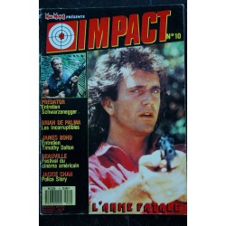 MAD MOVIES présente IMPACT n°  9 * 1987 *  Indiana Jones Temple Maudit James Bond Freddy 3 Le grand Rex Creepshow 3