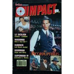 MAD MOVIES présente IMPACT n° 10 * 1987 * L'arme Fatale SCHWARZENEGGER Brian de Palma James Bond Jackie CHAN