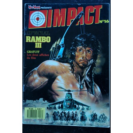 MAD MOVIES présente IMPACT n° 14 * 1988 * Hellraiser morts Vivants STALLONE FORD CRAVEN SCOTT