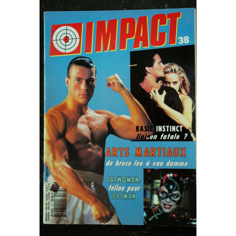 MAD MOVIES présente IMPACT n° 37 * 1992 * Robert de NIRO HOOK Spielberg Bruce WILLIS