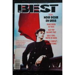 BEST 264  JUILLET 1990  ROLLING STONES THUNES Keith Richard Lou Reed John Cale Billy Idol PRETENDERS Berurier Noir