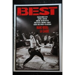 BEST 260 DECEMBRE 1989   MANO NEGRA  Dylan Clapton Lloyd Cole Hardcore House of Love Indochine Sundays Gassian Rita MITSOUKO