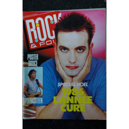 ROCK & FOLK 239 MARS 1987 COVER NIAGARA + POSTER DEPECHE MODE JIMMY SOMERVILLE ZTT
