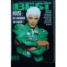 BEST 257 DECEMBRE 1989 COVER TEXAS AU TEXAS SERGE GAINSBOURG YOUNG GODS L'EUROBEAT HENDRIX