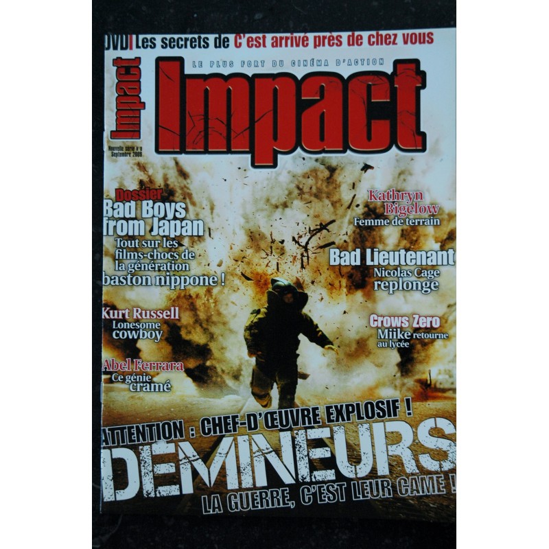 MAD MOVIES IMPACT °09/07 STALLONE THE EXPENDABLES BRONSON Inglorous Basterds Public Enemies MESRINE