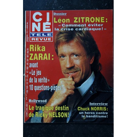 CINE TELE REVUE 1985 09 n° 38 COLUCHE Philippe de DIEULEVEULT Brigitte LAHAIE Michel SIMON Richard CHAMBERLAIN Pierre MALET