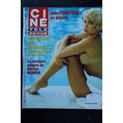 CINE TELE REVUE 1986 09 n° 37 Don JOHNSON Miami Vice Nuits secrères II La couleur Pourpre Jacqueline BISSET Richard CHAMBERLAIN