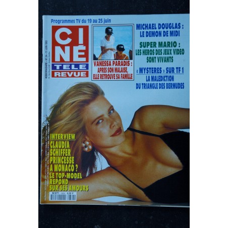 CINE TELE REVUE 1993 05 06 n° 18 Cindy CRAWFORD Richard GERE Danièle GILBERT Burt REYNOLDS Roch VOISINE