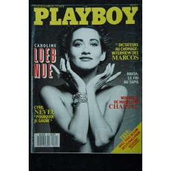 PLAYBOY Fr 1987 08 N° 24 JANET JONES CAROLINE LOEB ENTIEREMENT NUE SUIZA LYNNE AUSTIN EROTIQUE