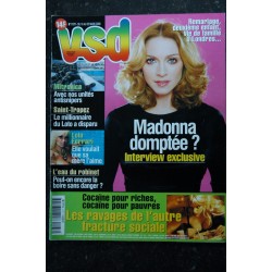 VSD 1177 MARS 2000 Cover MADONNA INTERVIEW EXCLUSIVE MADONNA DOMPTEE ? LOLO FERRARI