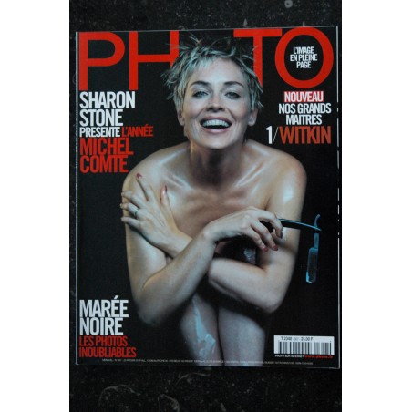 PHOTO 367 SHARON STONE MICHEL COMTE SON ALBUM TRES PRIVE NU HOT JARDIN SECRET