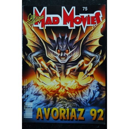 Ciné Fantastique MAD MOVIES  n° 69  * 1991 *  SPECIAL AVORIAZ 1991  HIGHLANDER 2