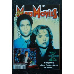 Ciné Fantastique MAD MOVIES  n° 98  * 1996 *   The X Files   HERCULE  Johnny Mnemonic  SCREAMERS