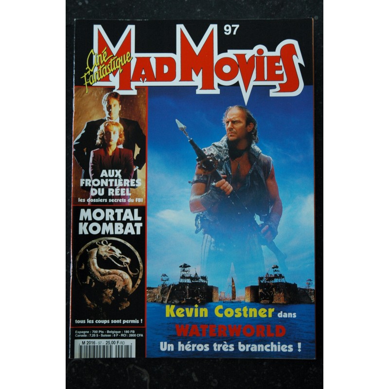 Ciné Fantastique MAD MOVIES  n° 96  * 1995 *   BATMAN FOREVER  SYLVESTER STALLONE  JUDGE DREDD  Tank Girl Le village des damnés