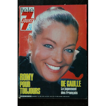 Télé 7 Jours  1265  *  1984  * STEVE Mc QUEEN  DRUCKER Christine DASSIN Fernad LEDOUX