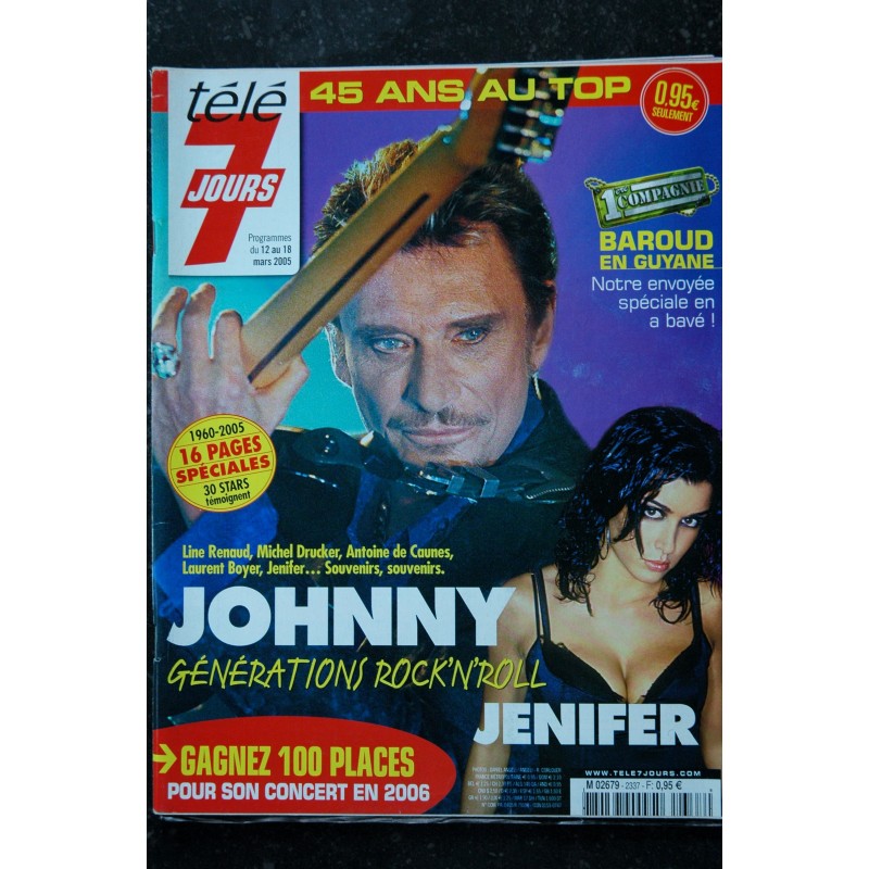 Télé 7 Jours  2296  *  2004  * JENIFER Cover + 8.p Britney SPEARS M. Baryshnikov Kool Shen Kayla Ewell Amel