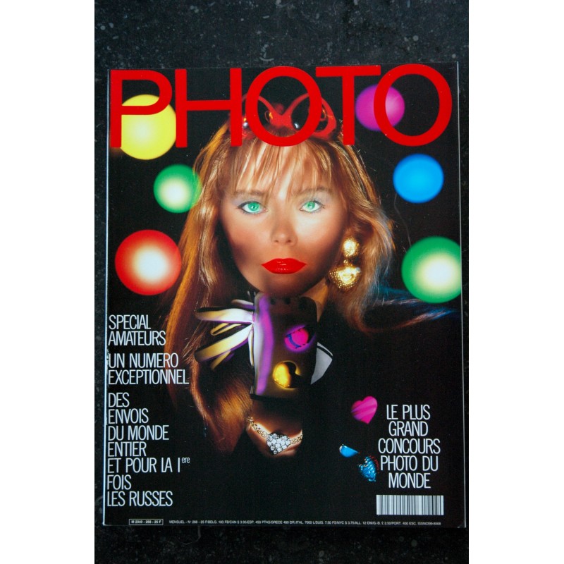 PHOTO 268 HS AMATEUR CHARME EROTISME REPORTAGE PORTRAIT GRAPHISME MODE USA 1990
