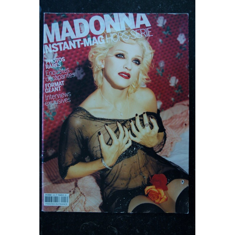 INSTANT-MAG HS 13 MADONNA GEANT FORMAT PHOTOS RARE ENQUETES INTERVIEWS 2006