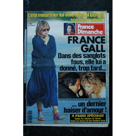 ICI PARIS 2085 JUIN 1985 COVER SHEILA SA DISPARITION CACHE UN DRAME