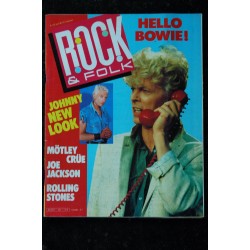 ROCK & FOLK 230  DAHO  Tina turner DEPECHE MODE  Elvis Costello  Peter Gabriel  Les Pogues