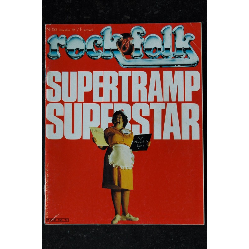ROCK & FOLK 155 SUPERTRAMP RAY DAVIS HIGELIN SUPERTRAMP KINKS FLEETWOOD MAC