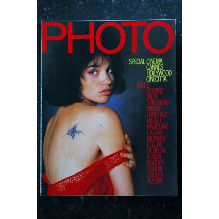 PHOTO 236 SPECIAL CINEMA BEATRICE DALLE BRIGITTE BARDOT FONDA MONROE BISSET MUTI