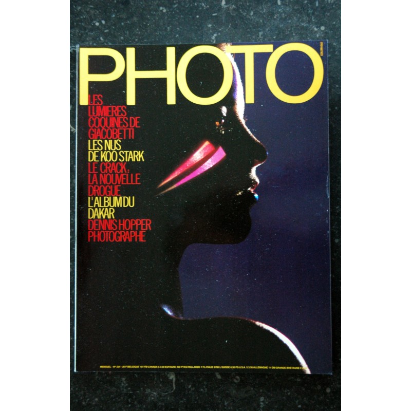 PHOTO 234 NUS KOO STARK COQUINE GIACOBETTI DAKAR GLAMOUR HOPPER IRINA IONESCO 87