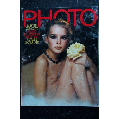 PHOTO 130 PRETTY BABY BROOKE SHIELDS PAR GARRY GROSS NISBERG CLICHE RARE MONDAIN