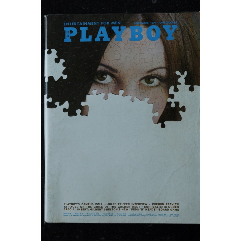 PLAYBOY US 1971 07 JULY SENSUOUS WOMAN INDEX LINDA EVANS NUDE NUE VARGAS GIRL EROTIQUE