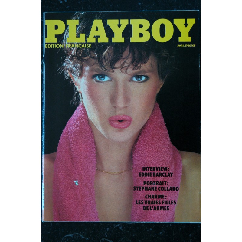 PLAYBOY 077 AVRIL 1980 INTERVIEW EDDIE BARCLAY STEPHANE COLLARO PIN-UP STRIP VARGAS LIZ GLAZOWSKI