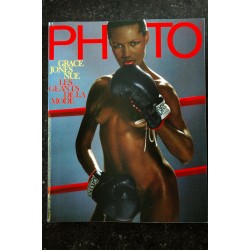 PHOTO 173 VOGUE P.J. DEPARDON GRACE JONES ENTIEREMENT NUE JAMES BAES DANNY LYON